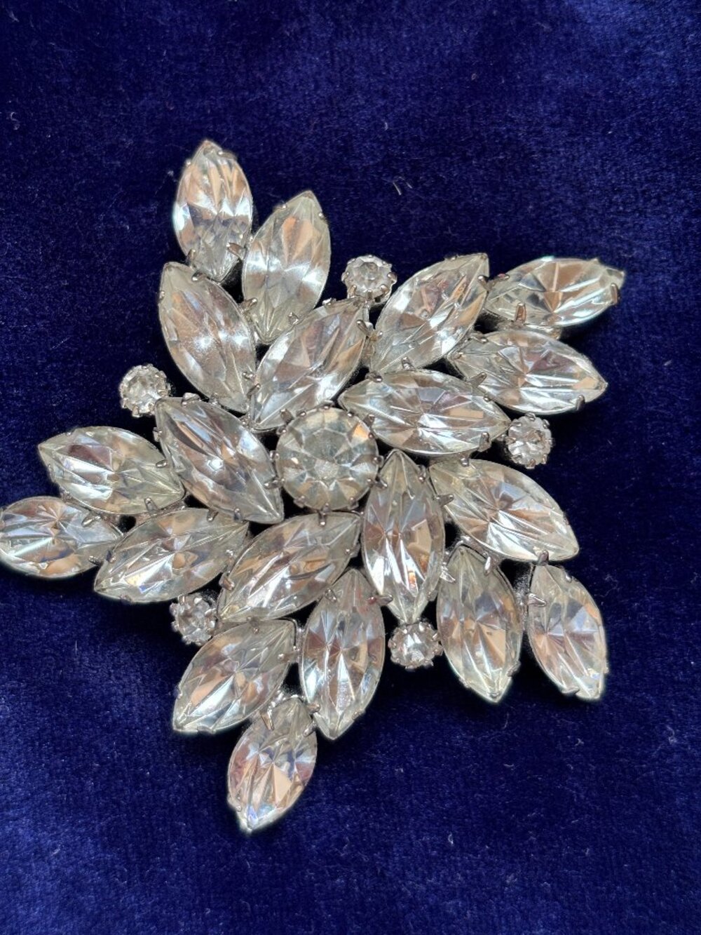 Crystal Brooch